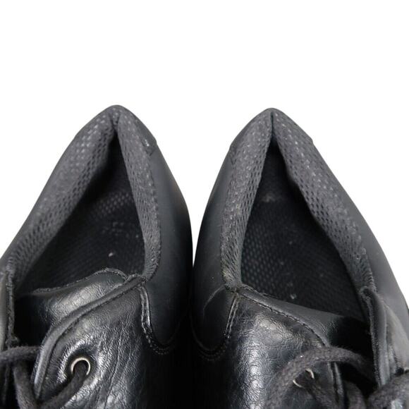 Nike Shoes Mens 11.5 Golf Cleat Saddle Oxford Classic Waverly Last Black Leather - Picture 11 of 13